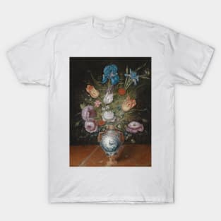 A Bouquet Of Flowers With Tulips by Peter Binoit T-Shirt